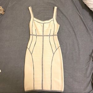 Herve Leger Knit Mini Cocktail Dress
